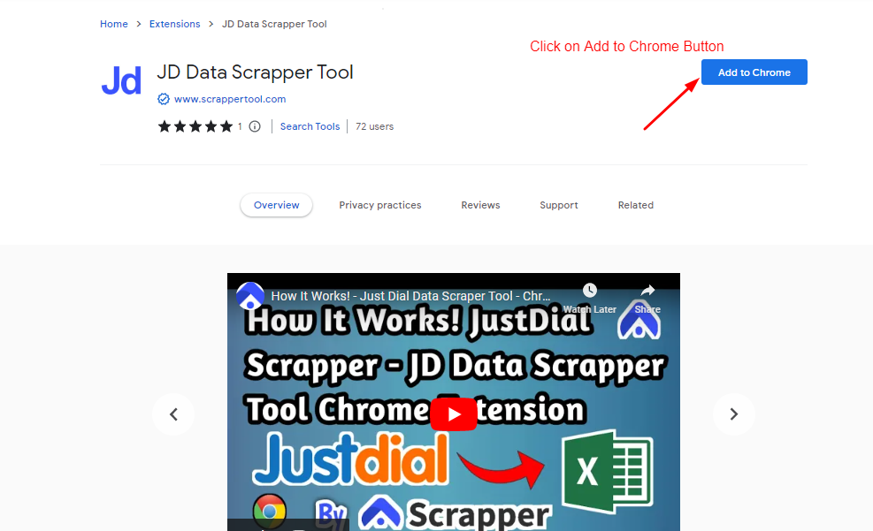  Justdial(JD) Scrapper Tool 