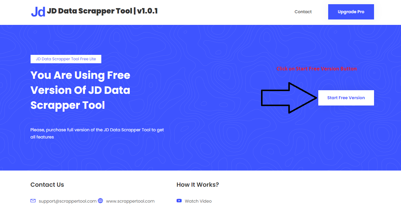 JD Data Scrapper Tool