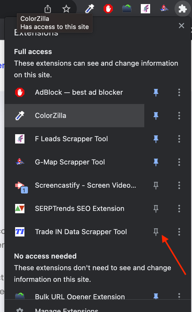 TradeIndia Data Extractor Step 3 - Scrapper Tool
