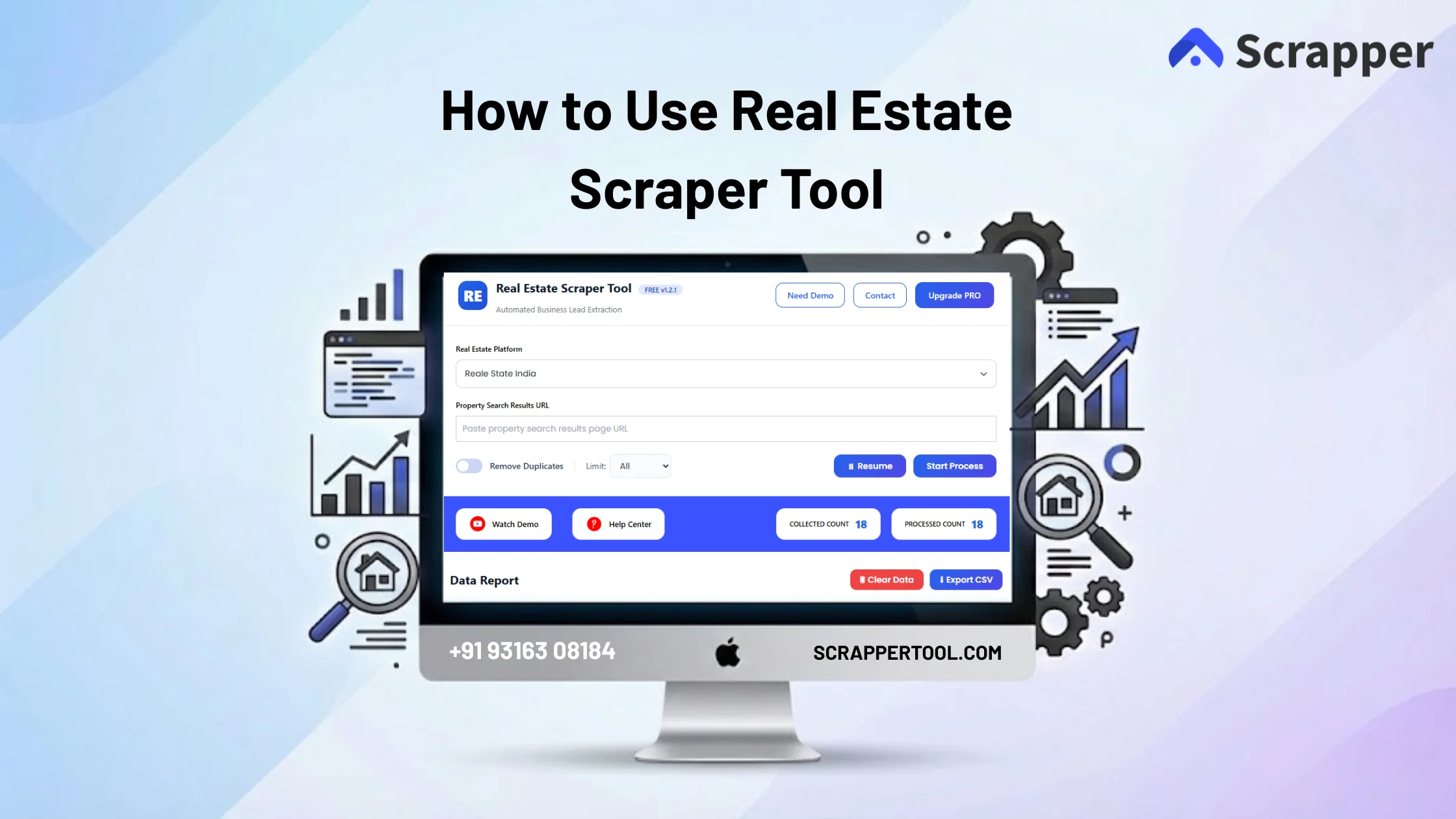 How To Use Real State Scraper