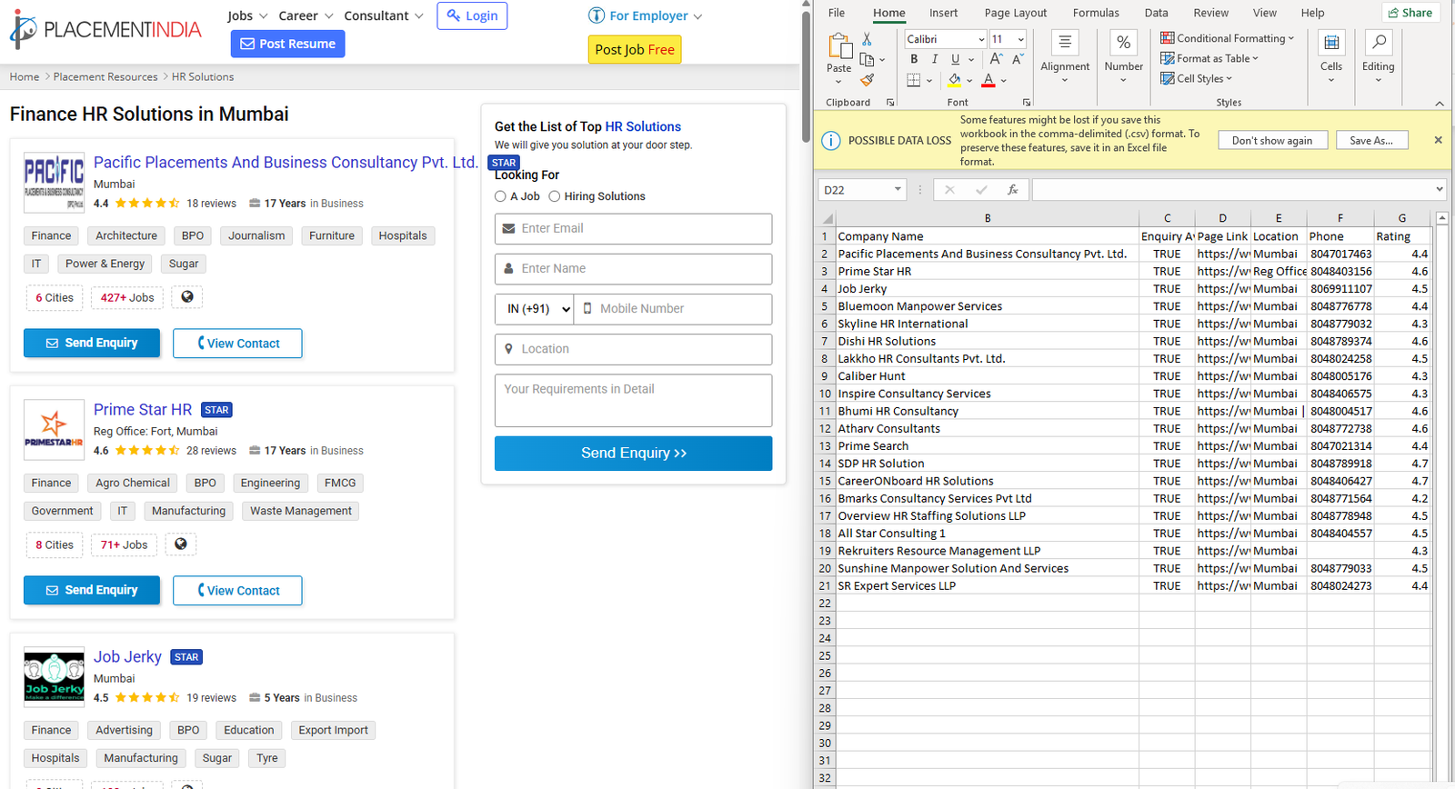 JD Data Fields Preview